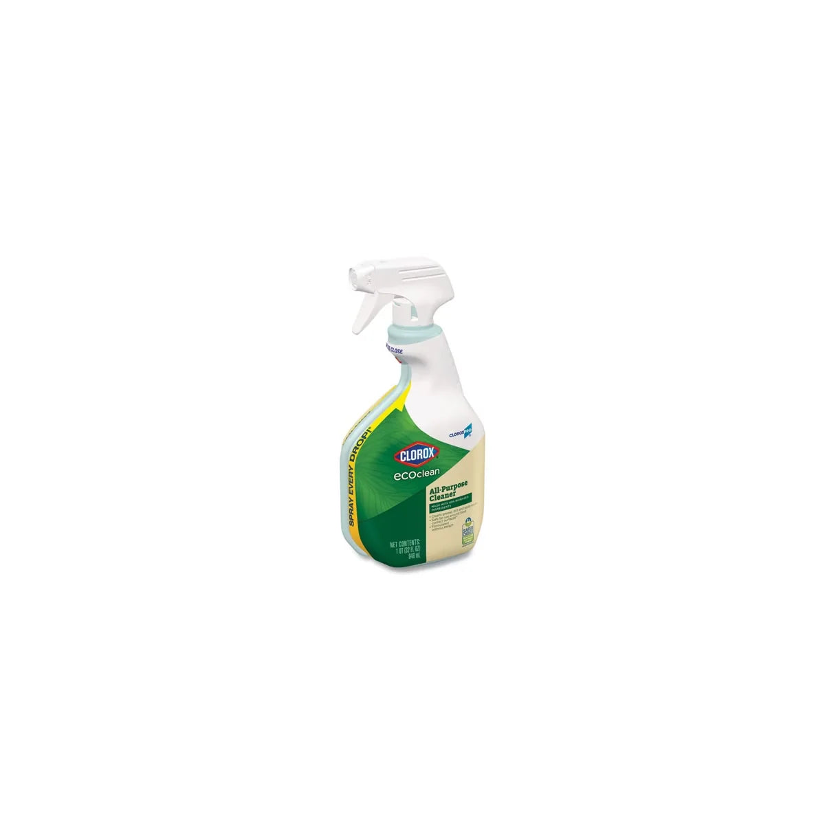 Clorox Clorox Pro EcoClean All-Purpose Cleaner, Unscented, 32 oz Spray Bottle, 9/Carton