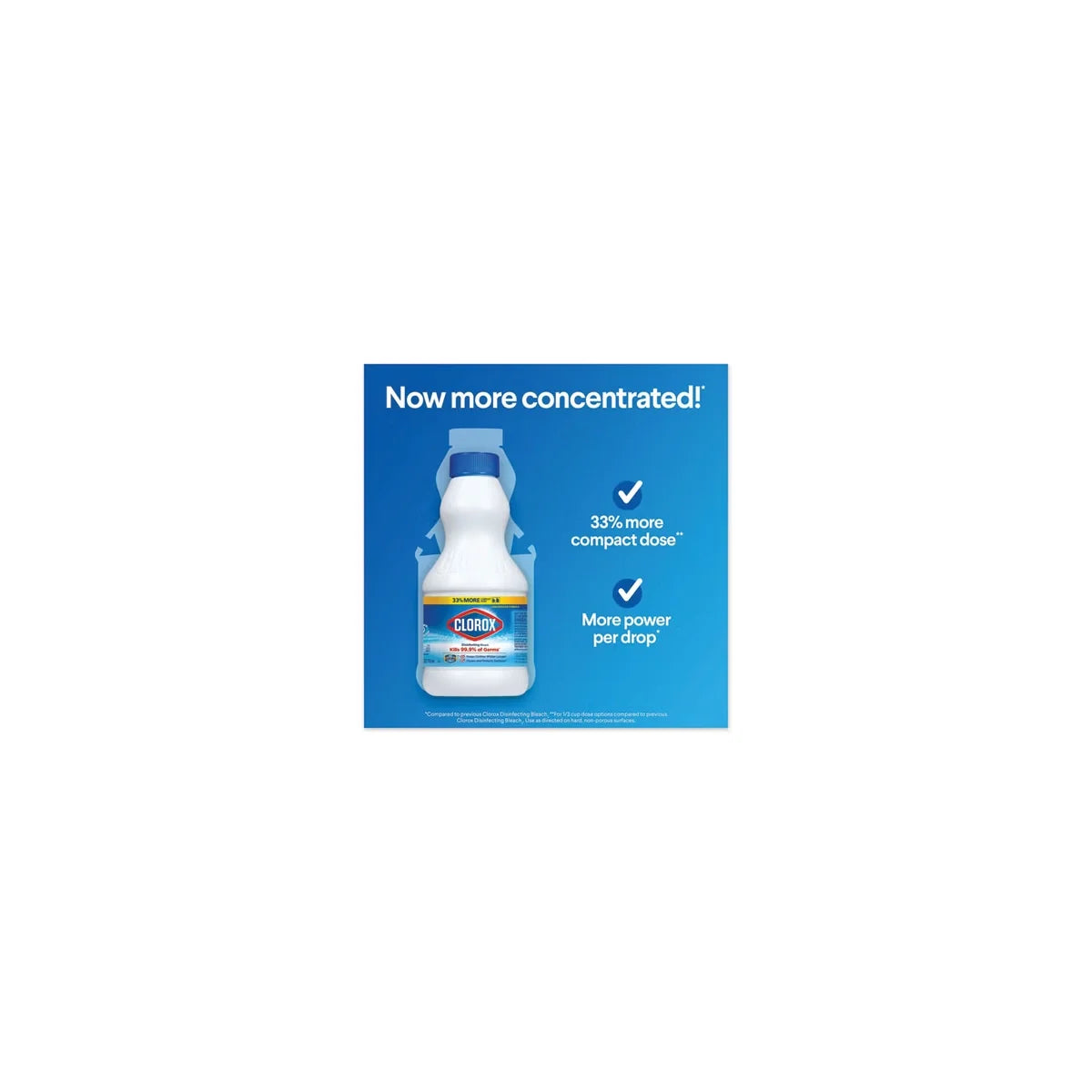 Clorox Regular Bleach with CloroMax Technology, 24 oz Bottle, 12/Carton