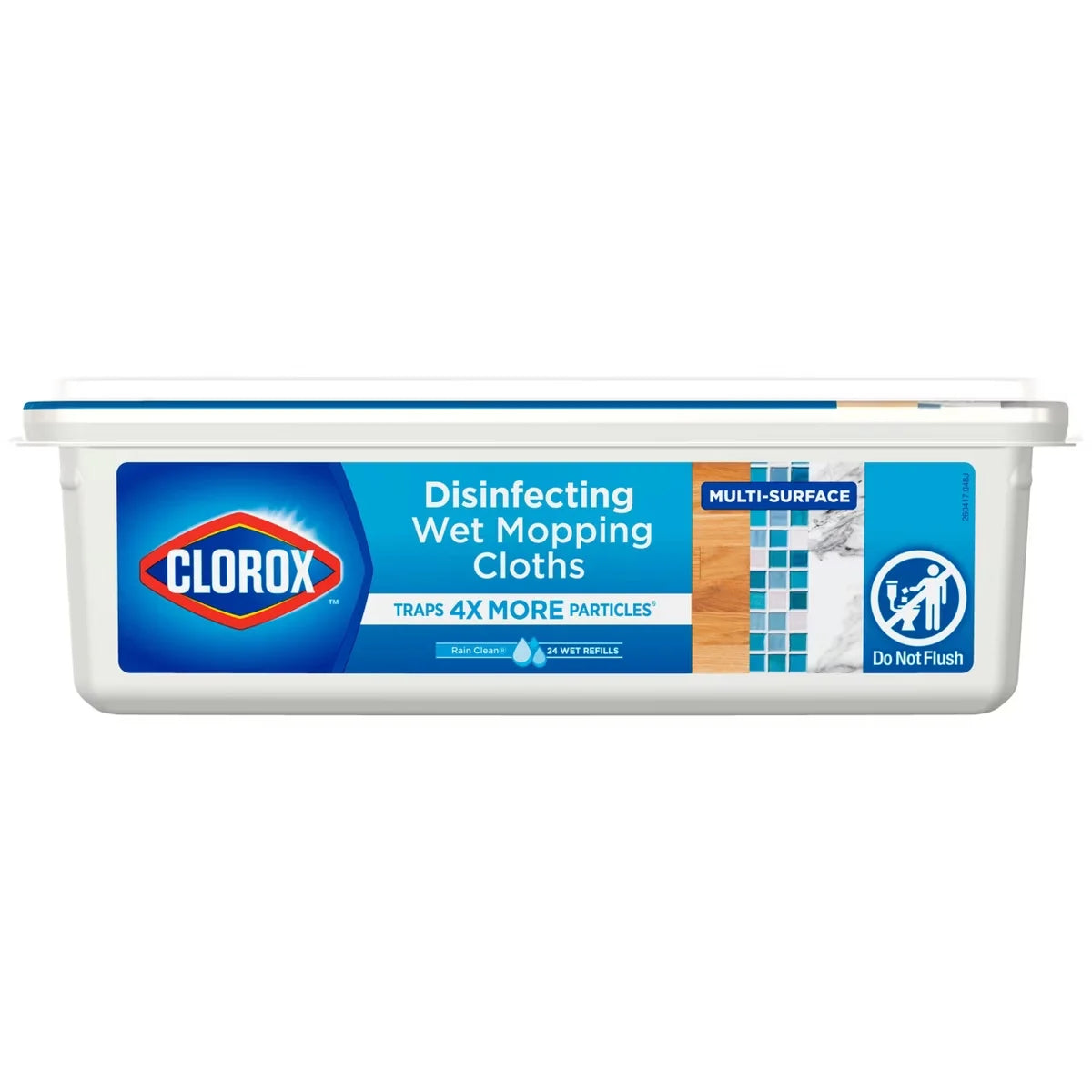 Clorox Rain Clean Disinfecting Mopping Cloth - 24ct