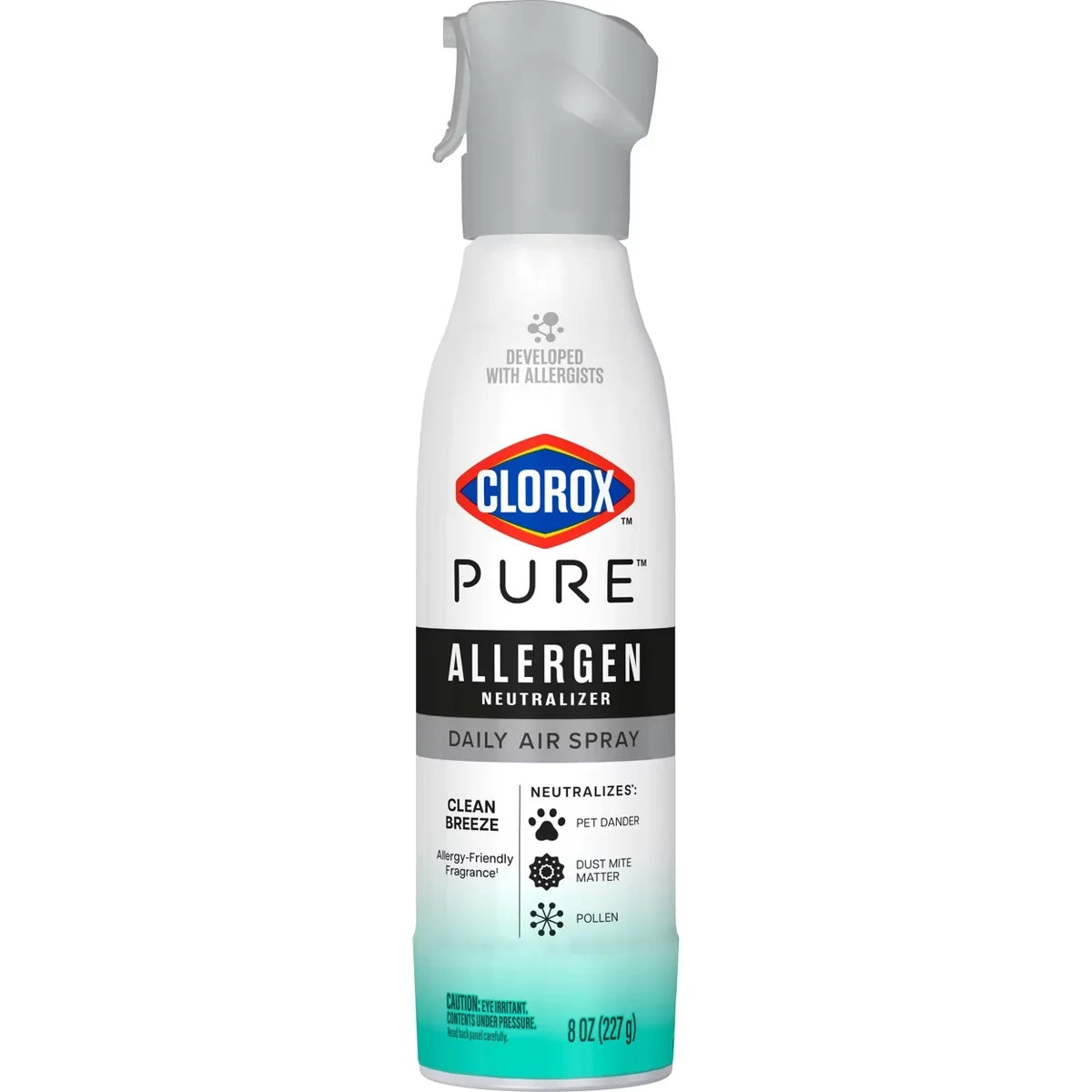 Clorox PURE Allergen Neutralizer Daily Air Spray Air Fresheners Clean Breeze - 8oz