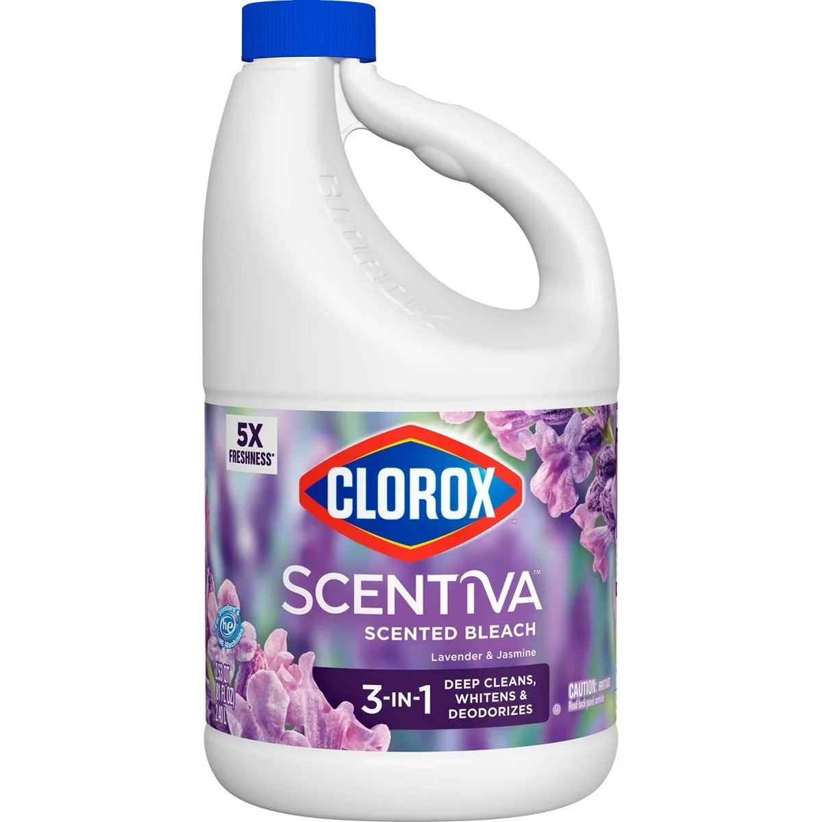 Clorox Scentiva Scented Bleach Multi-Purpose Cleaner and Laundry Additive - Lavender & Jasmine - 81 fl oz