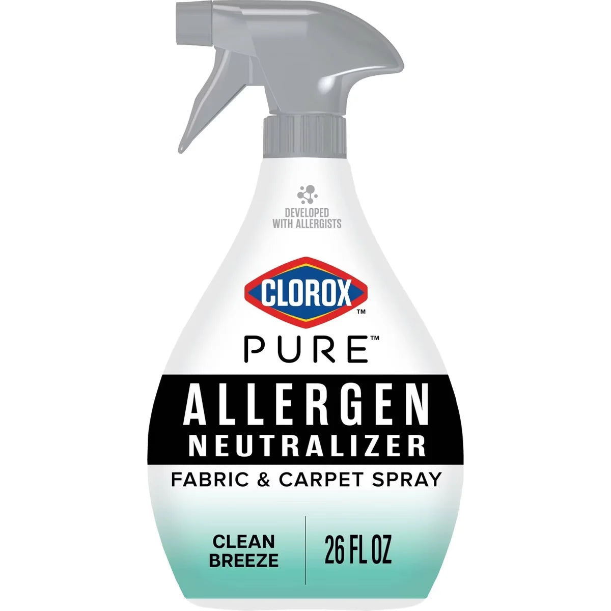 Clorox PURE Allergen Neutralizer Fabric & Carpet Spray Air Fresheners Clean Breeze - 26oz