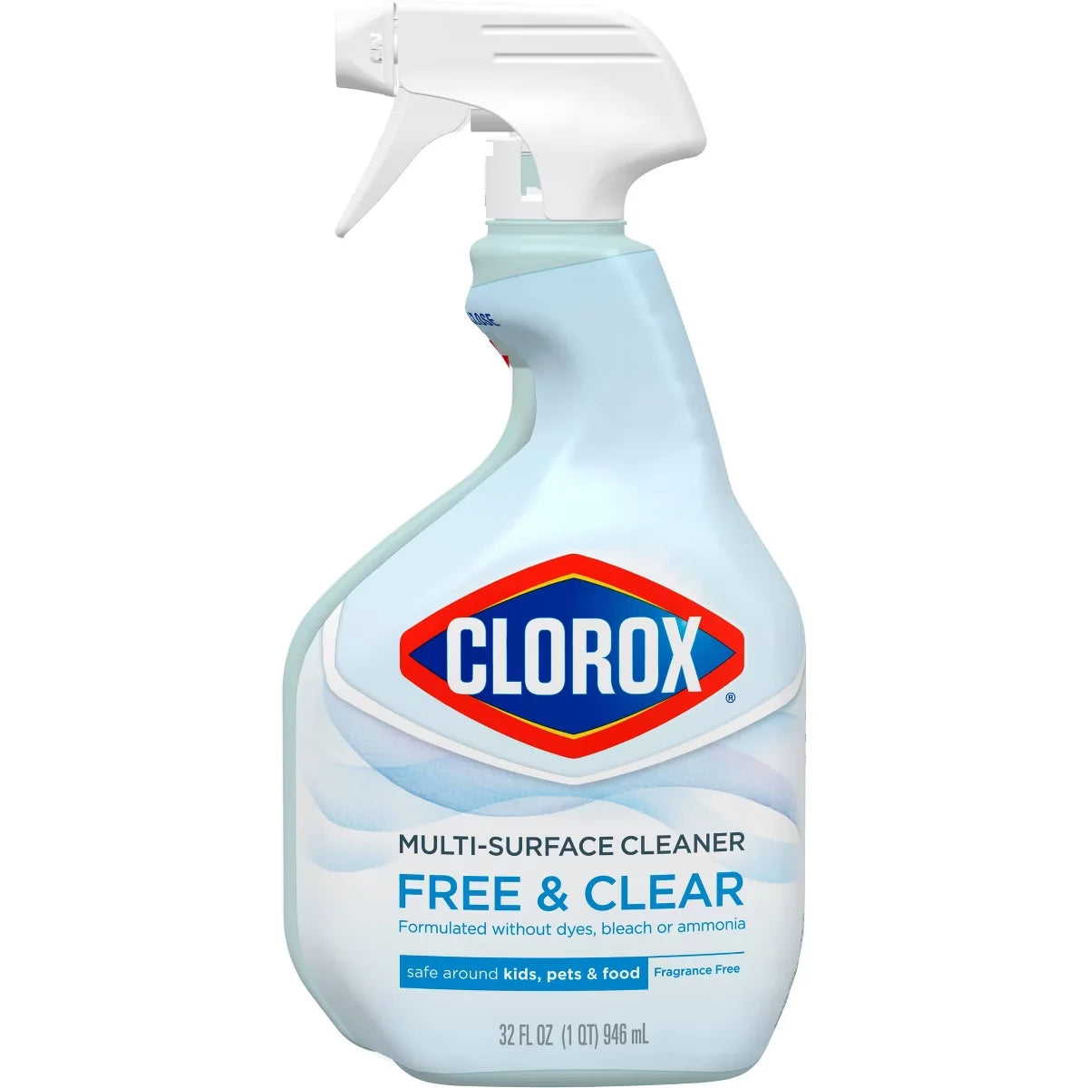 Clorox Unscented Free & Clear Multi-Surface Cleaning Spray - 32 fl oz