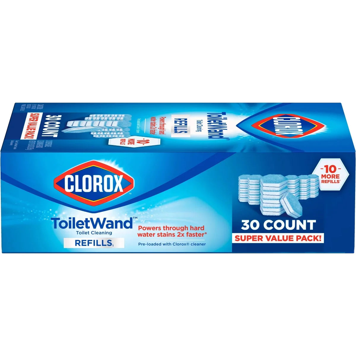 Clorox ToiletWand Refills Disposable Wand Heads - 30ct
